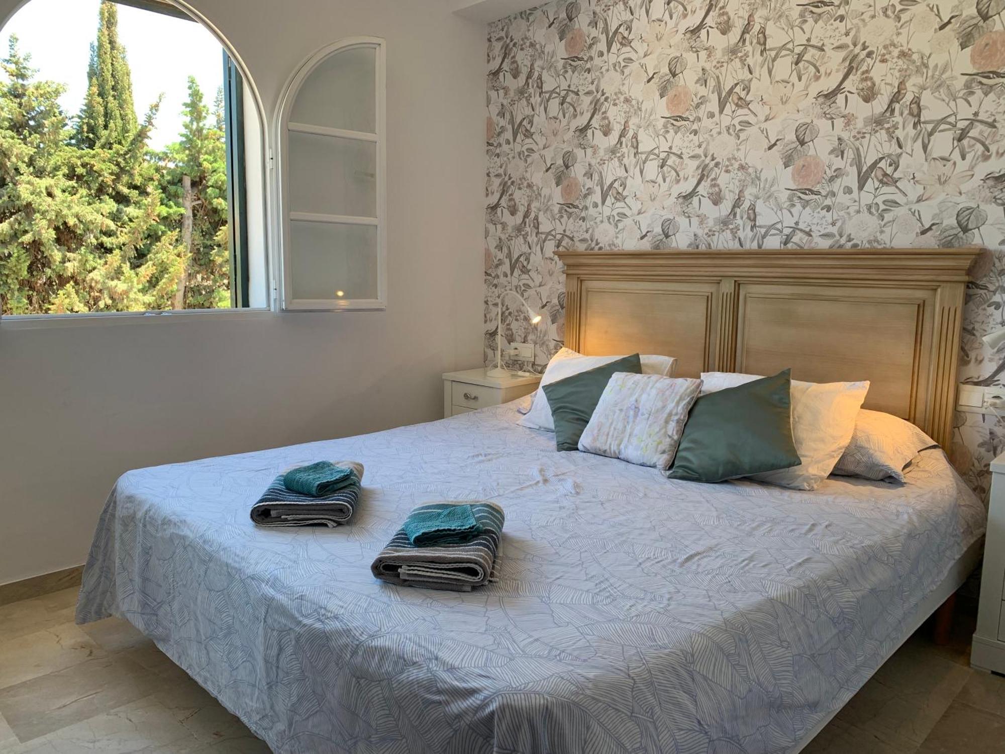 Apartamento agradable con gran solarium en Mezquitilla Algarrobo Costa Exterior foto
