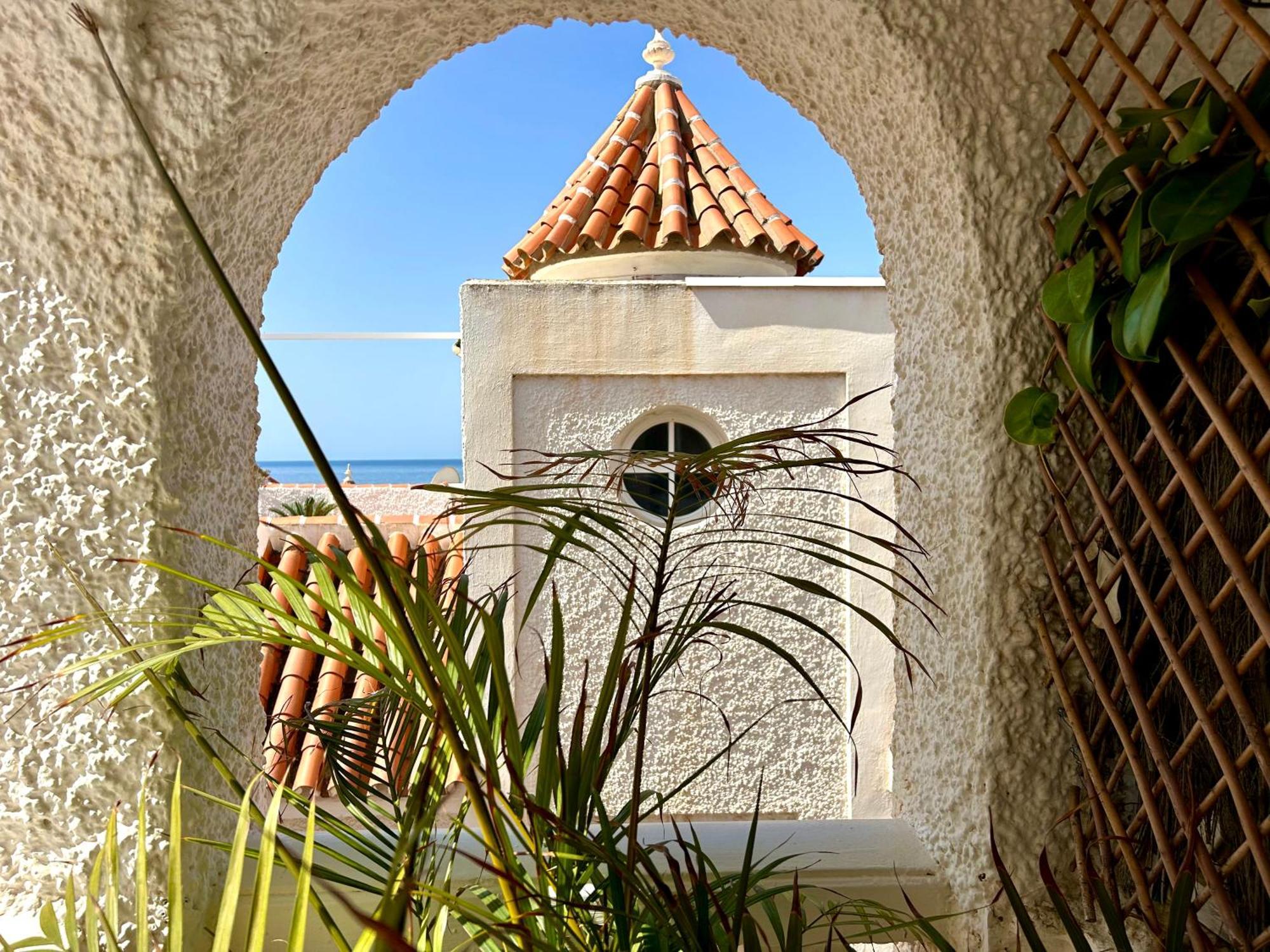 Apartamento agradable con gran solarium en Mezquitilla Algarrobo Costa Exterior foto